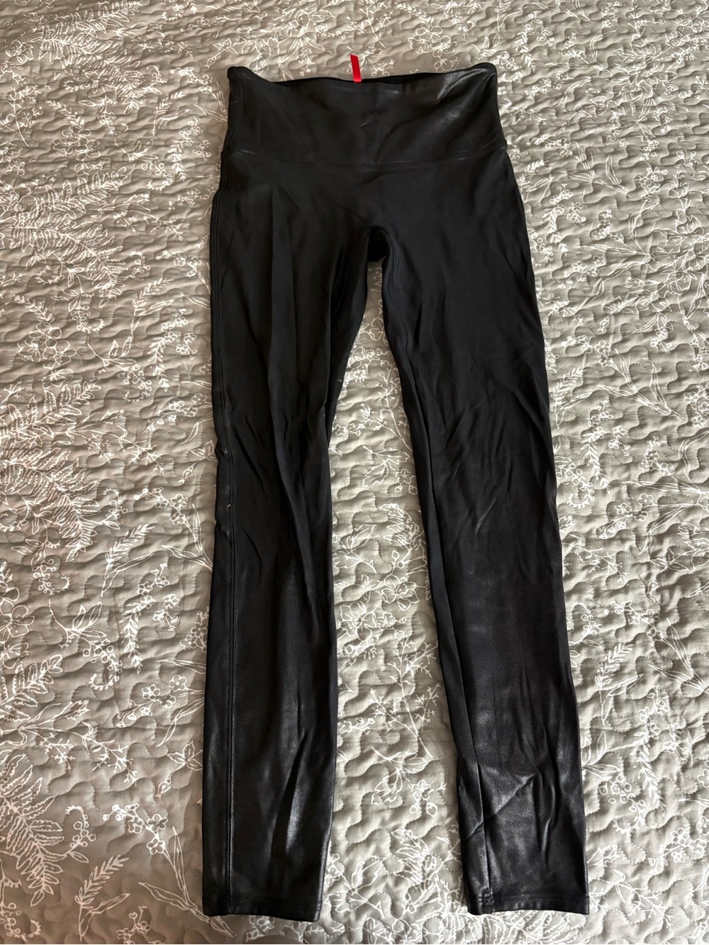 SPANX Black High-Waist Leggings
